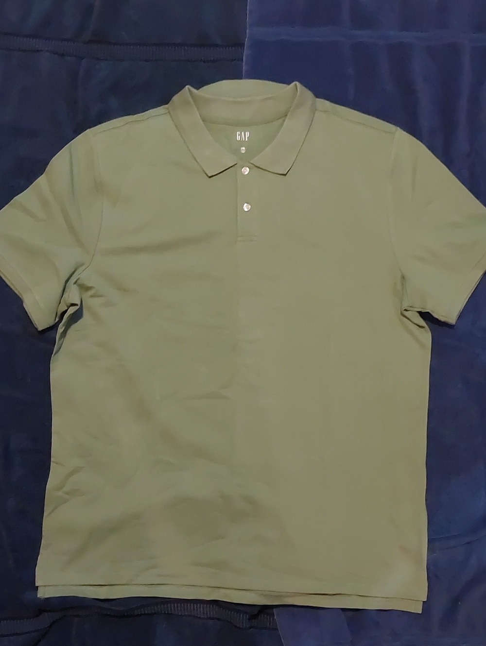 GAP Men's Olive Polo Shirt